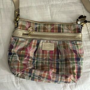 Coach cross body poppy bag